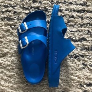 Scuba Blue Arizona EVA Birkenstocks